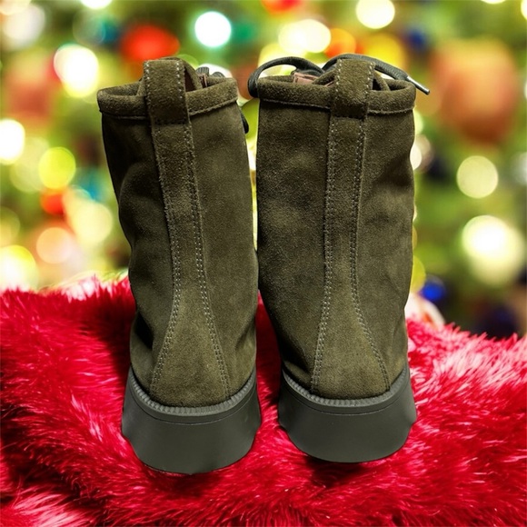 AEROSOLES•ARMY/OLIVE GREEN SUEDE BOOTS•WMN SIZE 11 (TRUE TO SIZE)•BRAND NEW! - Picture 2 of 7